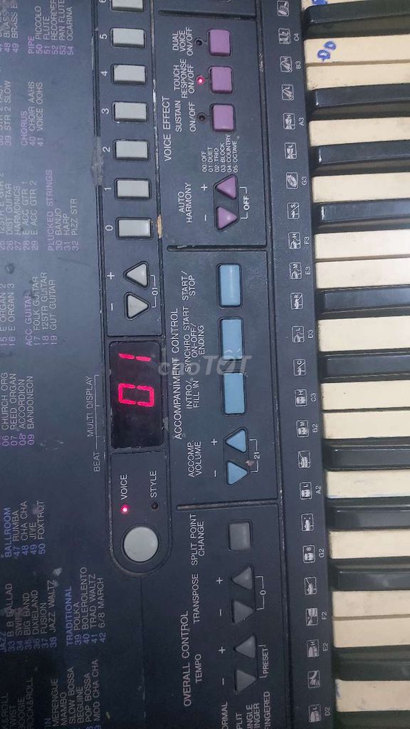 Đàn thanh lý yamaha psr210