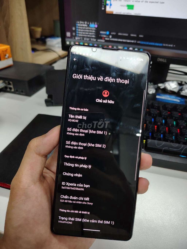 Sony Xperia 1 III AU Tím Đã dùng. Mua bán Điện thoại tại Quận Cầu Giấy Hà Nội được đăng bởi Nguyễn Việt Hùng hình 1
