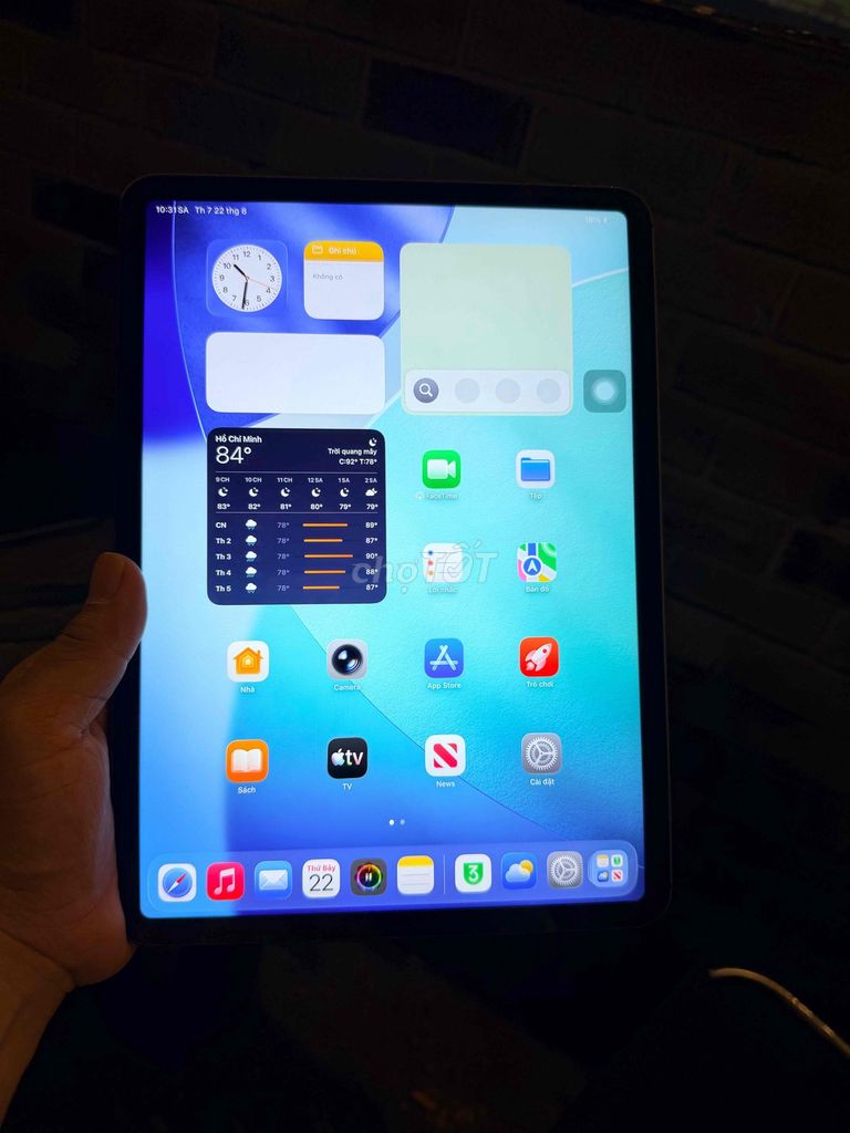 Apple iPad Air 5 64GB Xám. Mua bán Máy tính bảng tại Quận 12 Tp Hồ Chí Minh được đăng bởi Hoàng Nhân hình 1