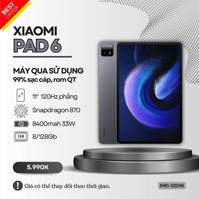 🔥 XIAOMI PAD 6 8/128 ROM QT