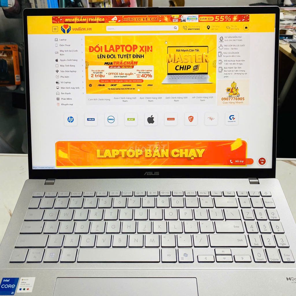 Asus Vivobook S16 S3607VA i5-13420H-16G-512G-Win11. Mua bán Laptop tại Quận Ninh Kiều Cần Thơ được đăng bởi Võ Diện hình 1