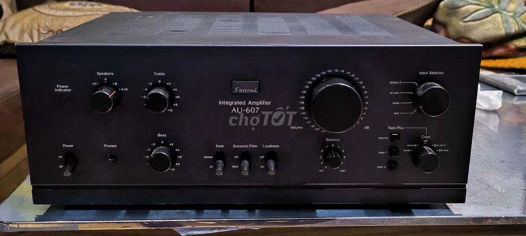 Amply Sansui AU-607 Đen. Mua bán Tivi, Âm thanh tại Quận Lê Chân Hải Phòng được đăng bởi Hoang bao hình 1