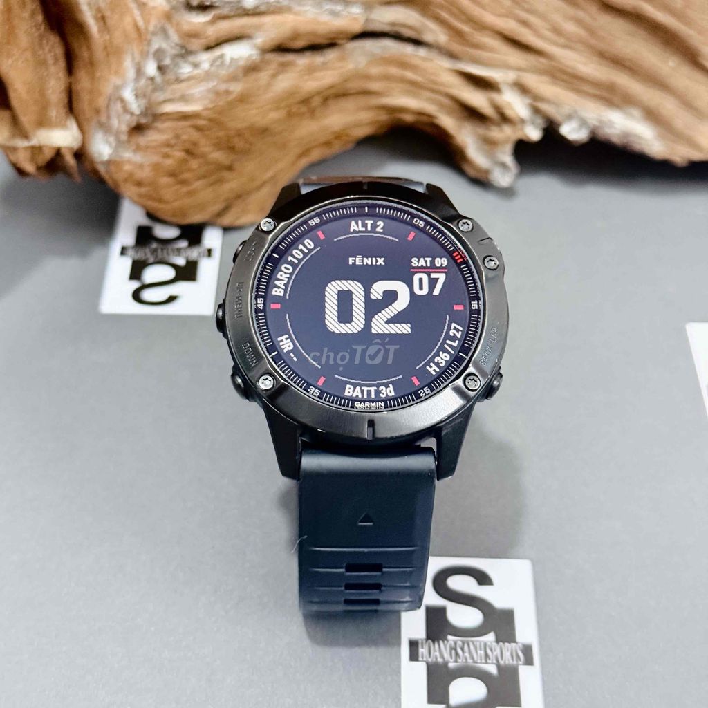 GARMIN FENIX 6 PRO 47mm ĐEN NGOẠI HÌNH ĐẸP