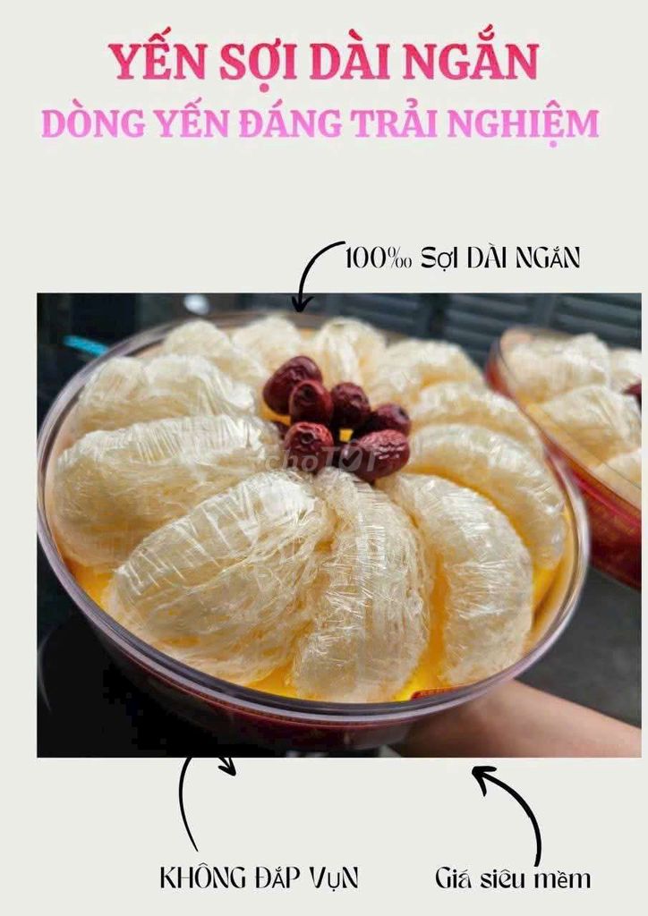 YẾN TINH CHẾ SIÊU SỢI. Mua bán Đồ ăn, thực phẩm và các loại khác tại Thành phố Thủ Đức Tp Hồ Chí Minh được đăng bởi le thi thu hoa hình 1