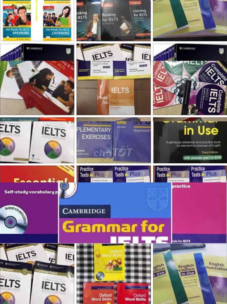Sách luyện thi IELTS Tiếng Anh. Mua bán Sách tại Thành phố Long Xuyên An Giang được đăng bởi Vương Phạm Thanh Thanh hình 1