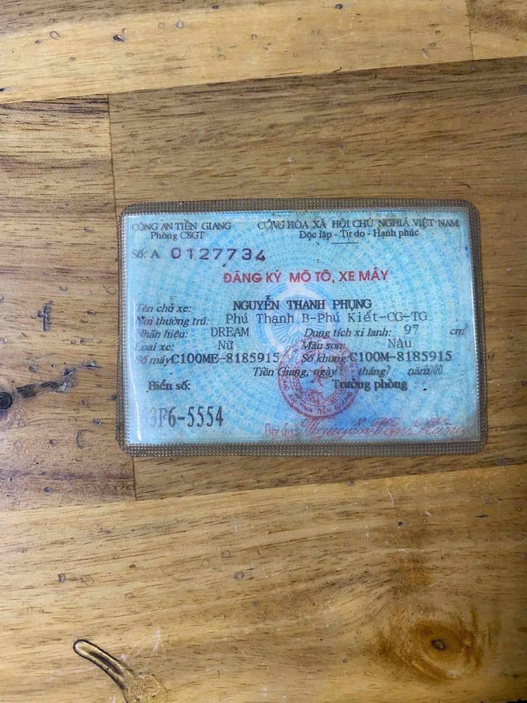 Dream. Mua bán Xe máy tại Thành phố Mỹ Tho Tiền Giang được đăng bởi Thai tran hình 7