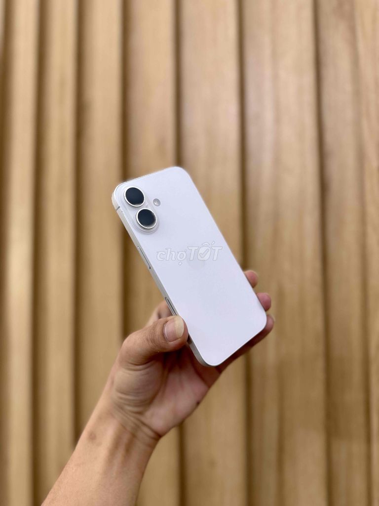 Apple iPhone 16 128GB Trắng Đã sử dụng. Mua bán Điện thoại tại Quận Đống Đa Hà Nội được đăng bởi  Đức Mobile hình 1
