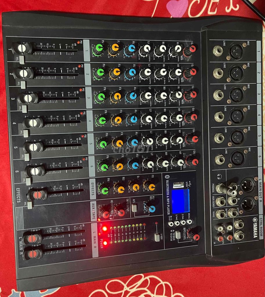 Bàn mixer Yamaha N108 Đen. Mua bán Nhạc cụ tại Huyện Củ Chi Tp Hồ Chí Minh được đăng bởi Trần văn khánh hình 1