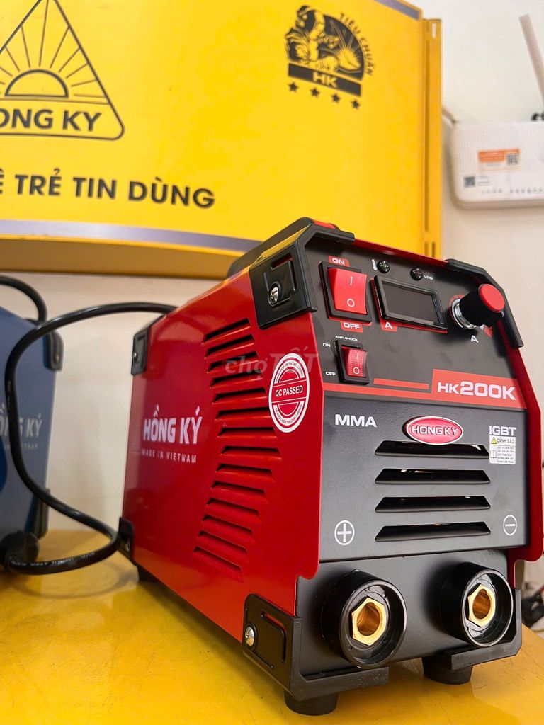 Máy hàn Hồng Ký HK200K Kim loại Đỏ. Mua bán Đồ chuyên dụng, Giống nuôi trồng tại Thành phố Thủ Đức Tp Hồ Chí Minh được đăng bởi Máy Móc 24H Bình Dương hình 1