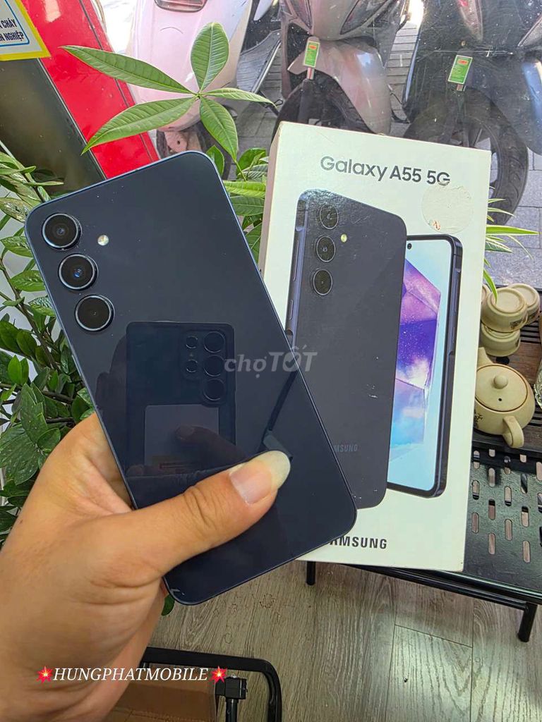 Samsung Galaxy A55 5G Xám 99% Zin fulbox. Mua bán Điện thoại tại Quận Đống Đa Hà Nội được đăng bởi HƯNG PHÁT Mobile hình 1