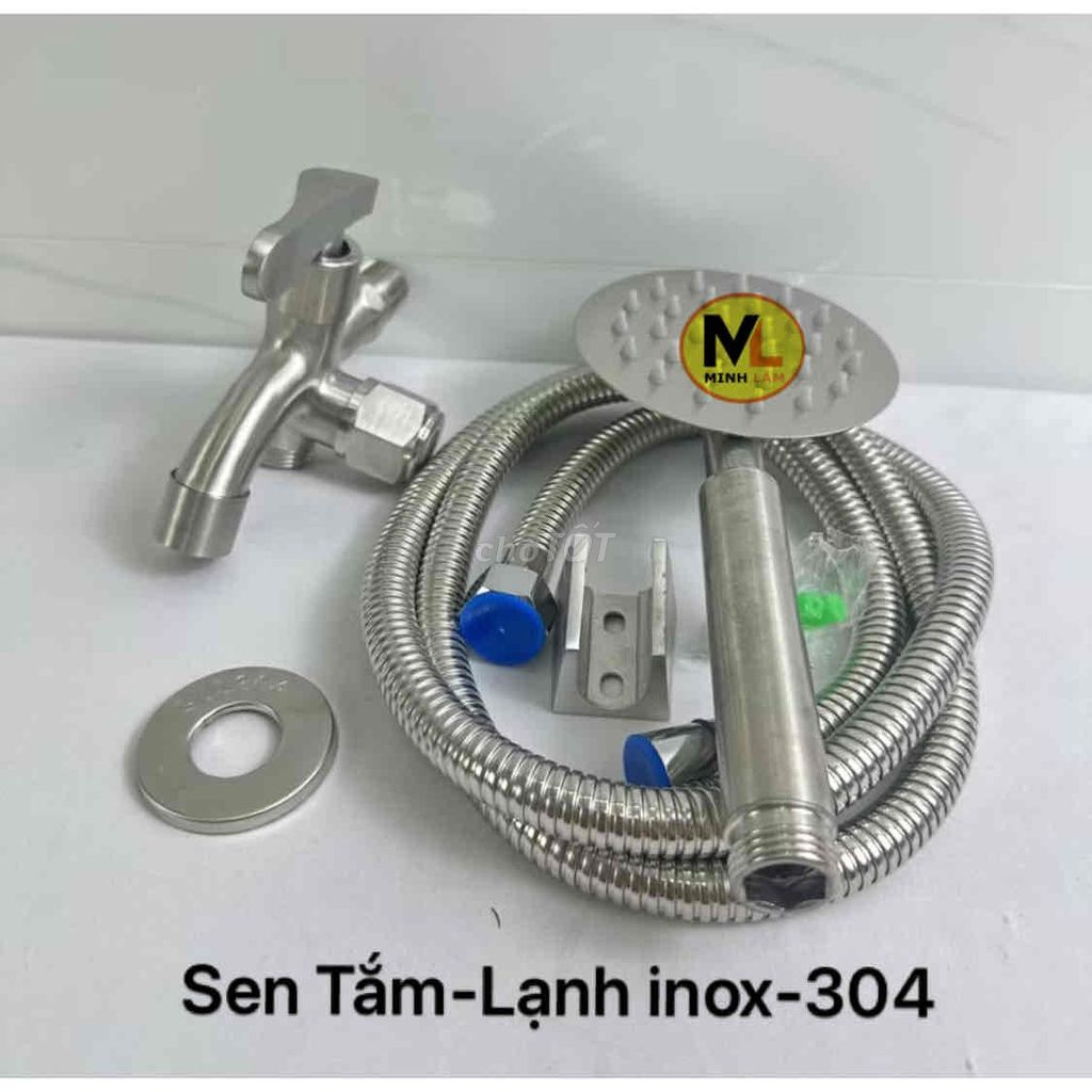 Vòi sen tắm Inox 304 Nóng lạnh. Mua bán Thiết bị vệ sinh, nhà tắm tại Quận 12 Tp Hồ Chí Minh được đăng bởi Bồn Cầu Giá Rẻ hình 1