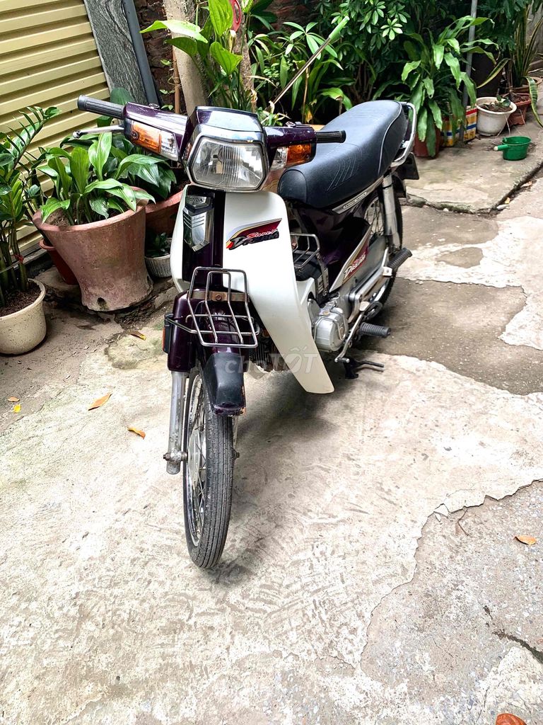 Honda Dream 2009 бело-фиолетовый