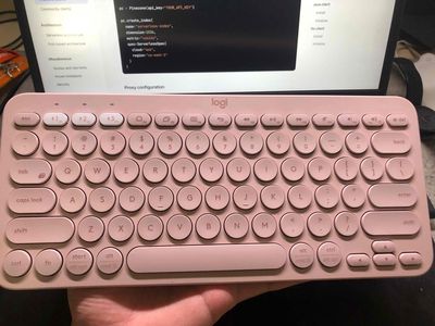 Keyboard Logitech K380 Hồng