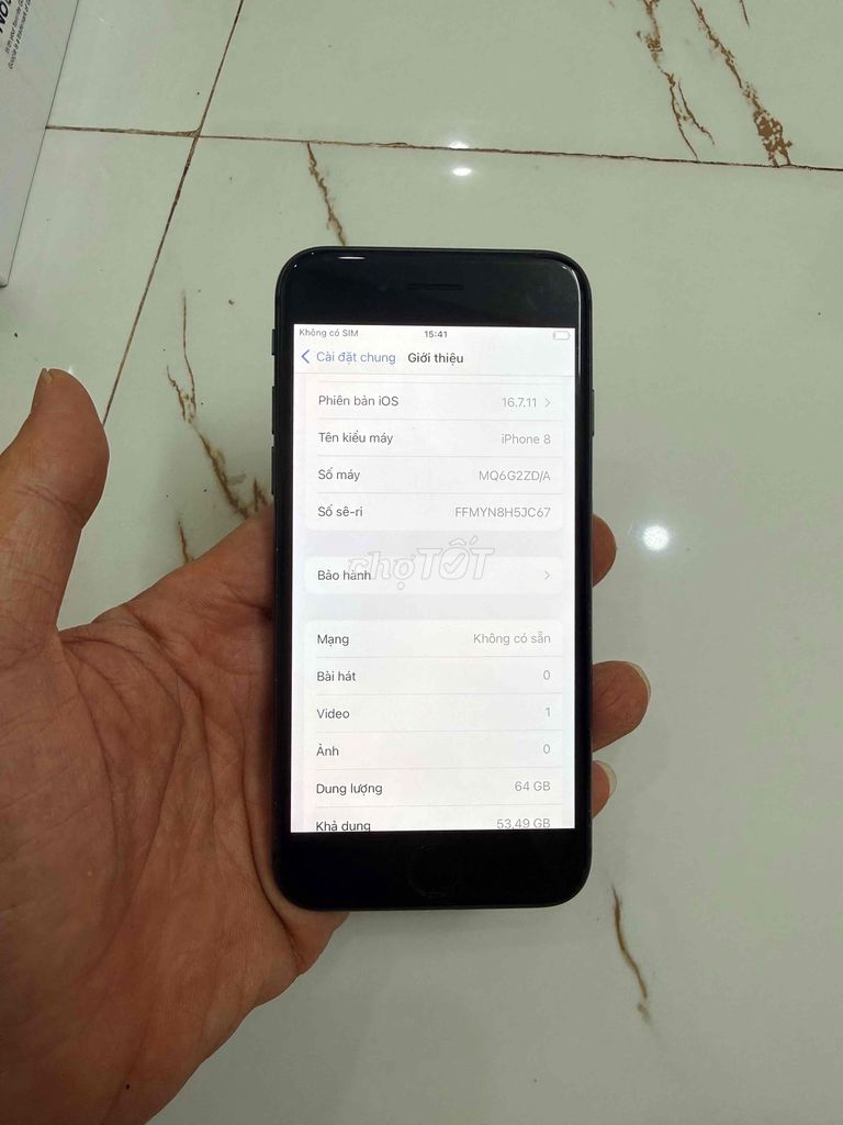 Bán Iphone8 quốc tế còn vân pin 94 zin cũ. Mua bán Điện thoại tại Quận Hà Đông Hà Nội được đăng bởi Mạnh Mobile hình 1