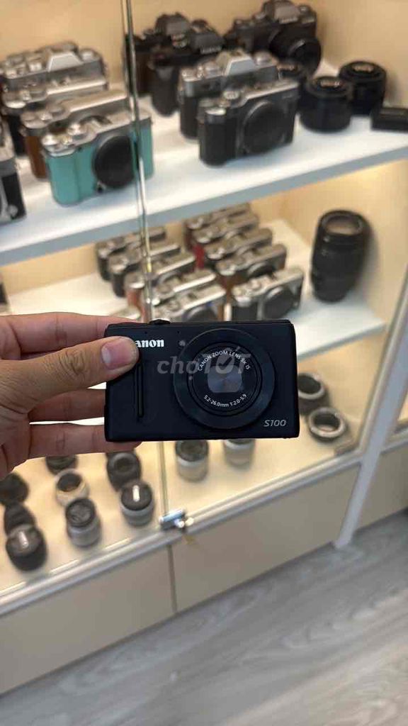 Máy ảnh Canon S100 Đen. Mua bán Máy ảnh, Máy quay tại Quận Phú Nhuận Tp Hồ Chí Minh được đăng bởi Khánh máy ảnh top 1 hình 1