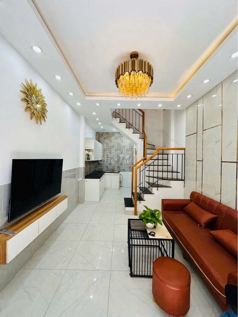 nhà Bùi Quang Là chỉ nhỉnh 3 tỏi 2PN full nội thất khu sầm uất 