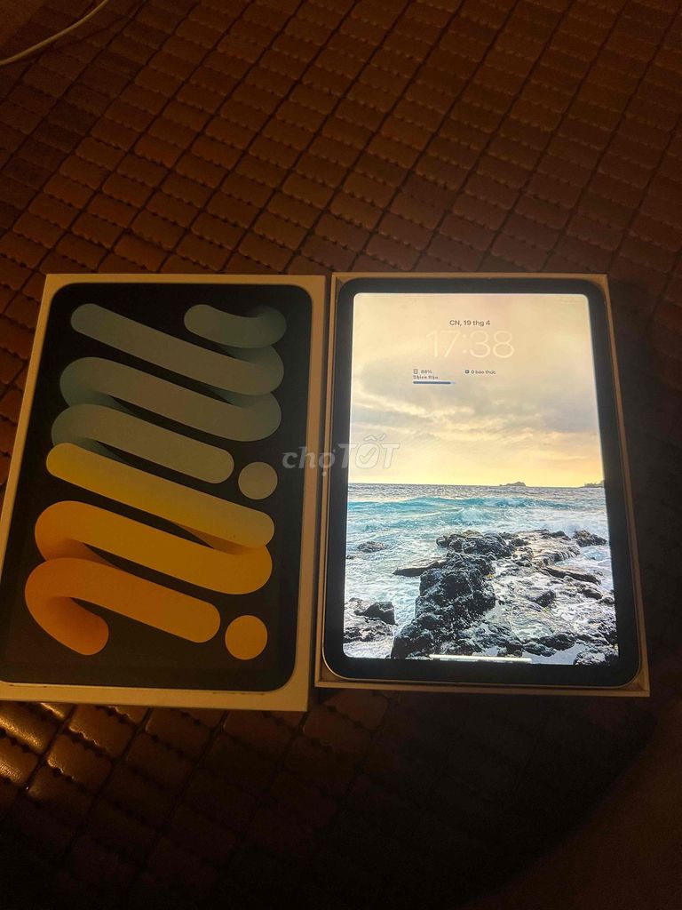 Apple iPad Mini 6 64GB Vàng. Mua bán Máy tính bảng tại Quận Bình Thạnh Tp Hồ Chí Minh được đăng bởi Nhu Nguyen hình 1