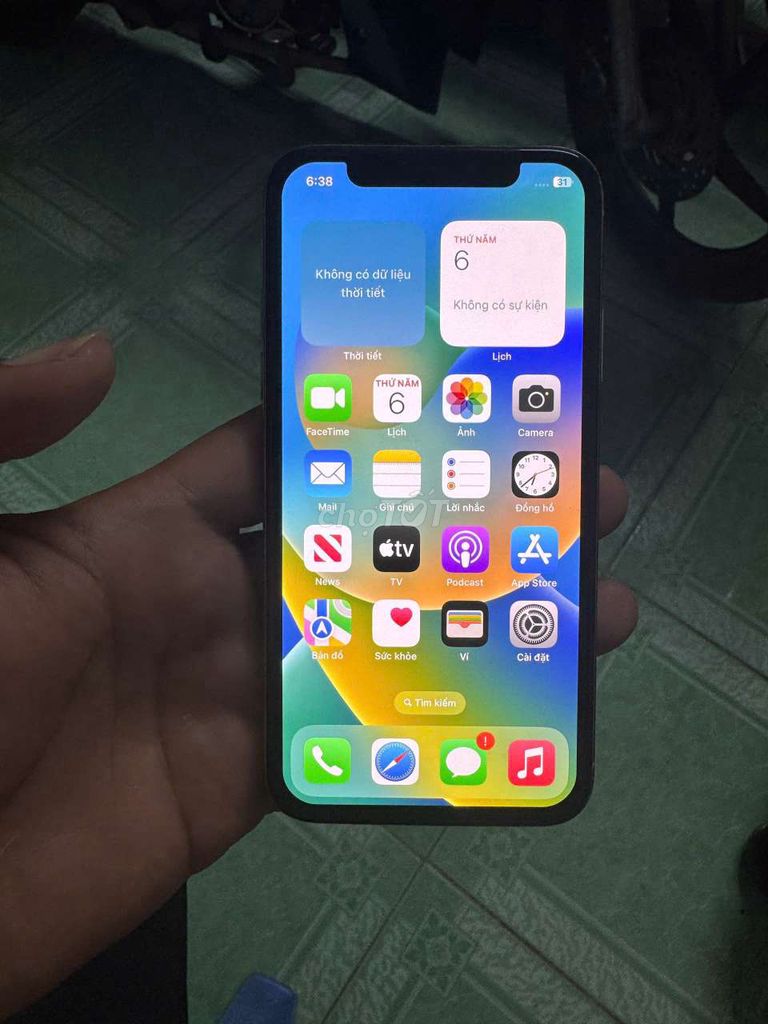 Iphone X 64gb chữa cháy