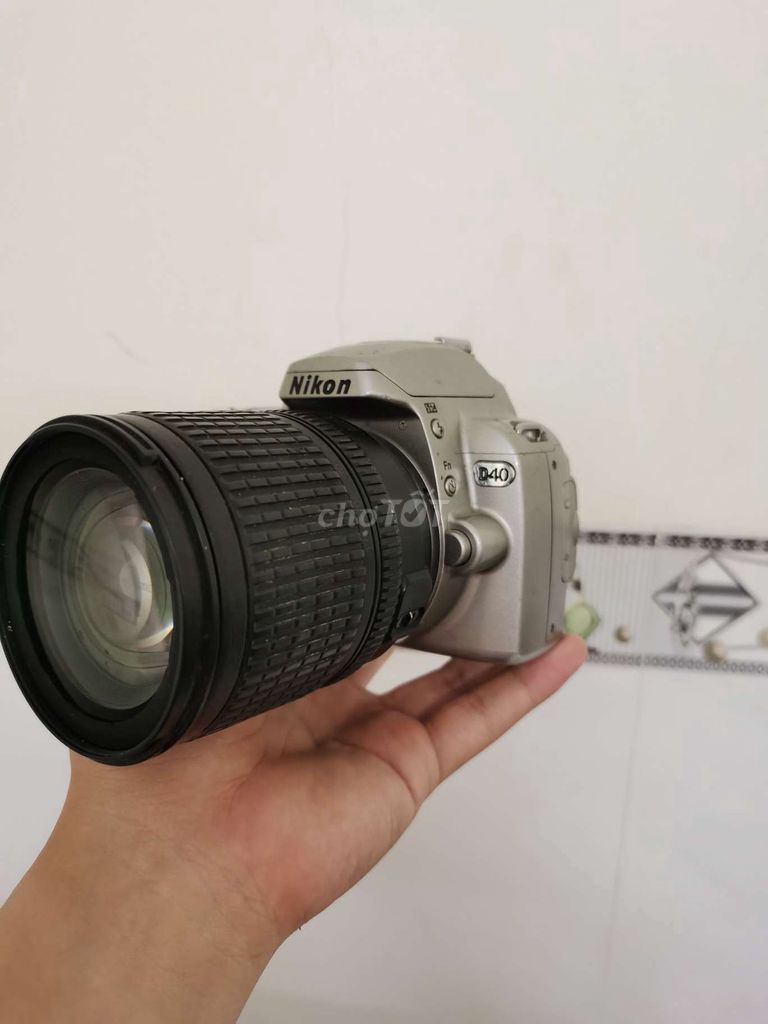 Máy ảnh Nikon D40 18-135mm Bạc. Mua bán Máy ảnh, Máy quay tại Quận Ninh Kiều Cần Thơ được đăng bởi Khang hình 1
