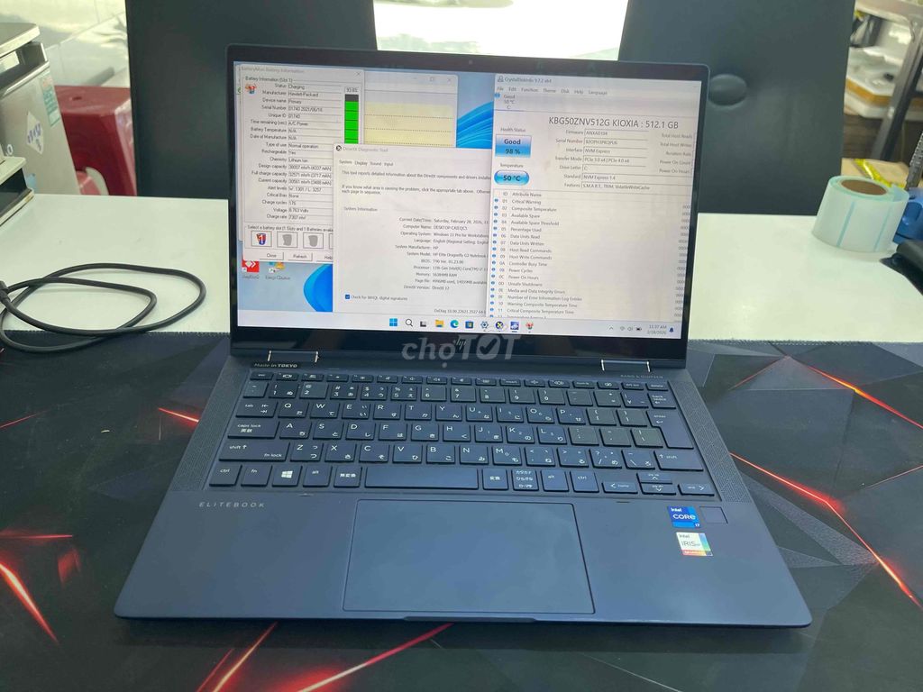HP Elite Dragonfly G2 i7-11G/16GB/512GB Cảm Ứng. Mua bán Laptop tại Quận Gò Vấp Tp Hồ Chí Minh được đăng bởi Chí Hướng Smartphone Cs HN hình 1