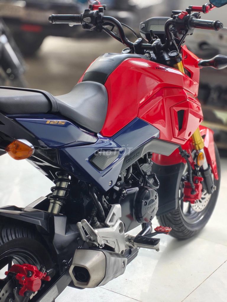 Honda MSX 125 2022 красно-синий, свежий год, отличное состояние