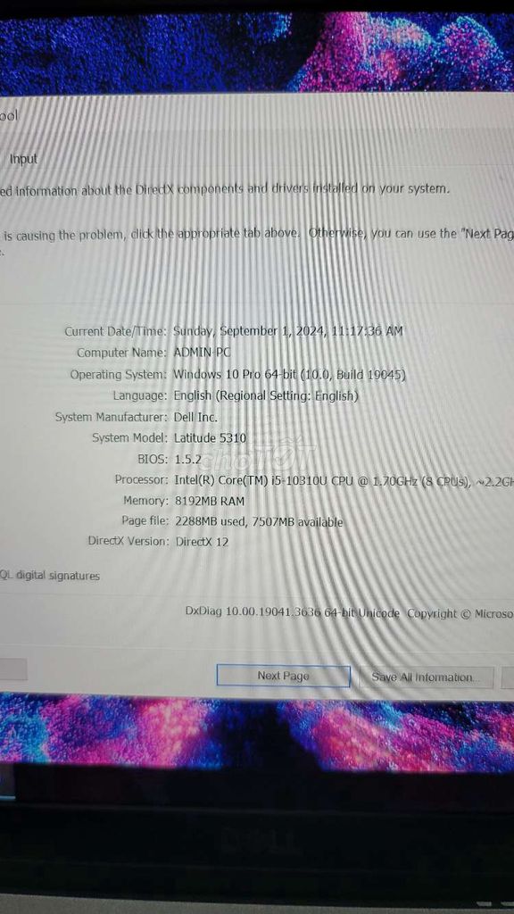 Dell Latitude 5310, i5 10th, 8Gb, 256Gb, 13.3 FHD