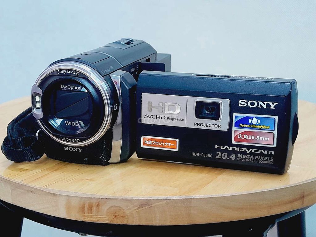 Máy quay phim Sony PJ590V Đen. Mua bán Máy ảnh, Máy quay tại Quận Tân Phú Tp Hồ Chí Minh được đăng bởi Tân hình 1