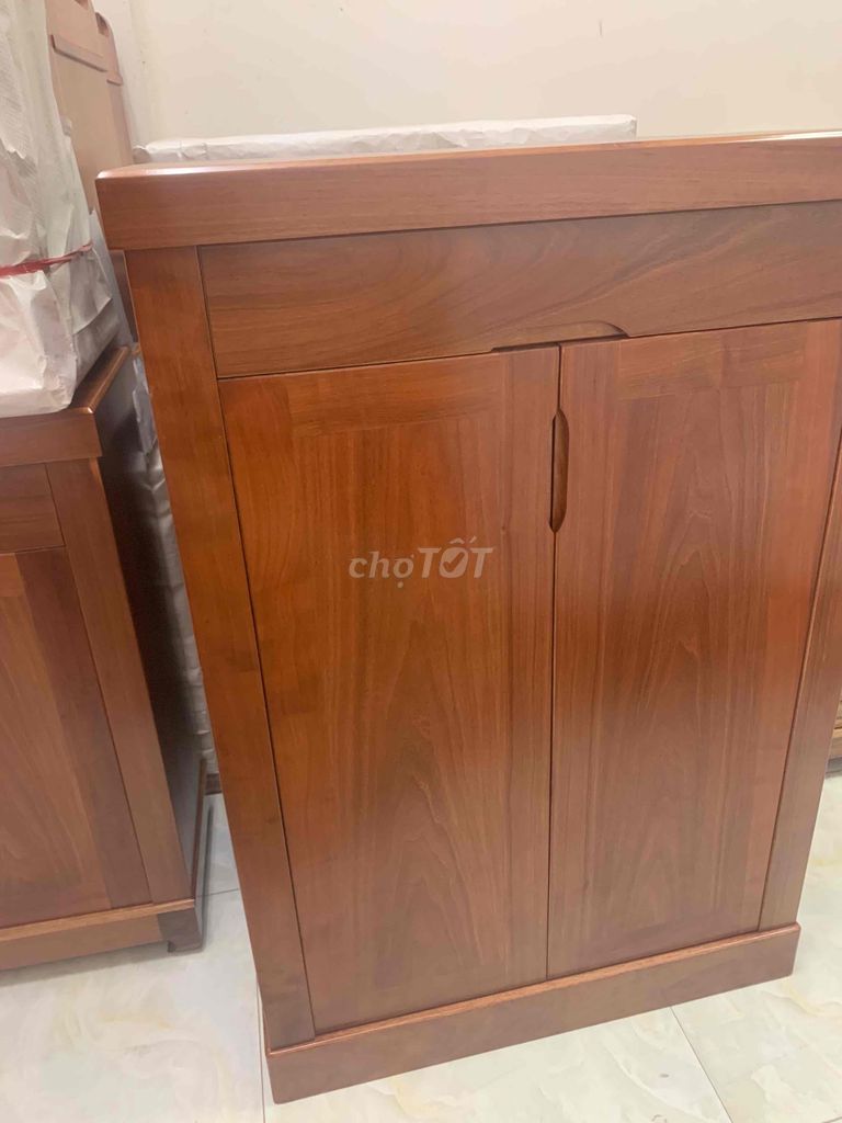 Tủ giày dép gỗ cao 1m2