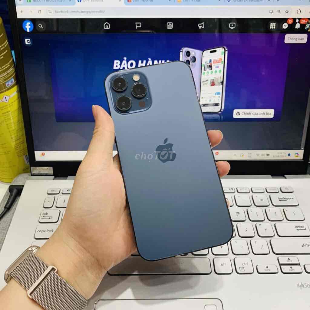 Apple iPhone 12 Pro Xanh Nguyên zin. Mua bán Điện thoại tại Quận 10 Tp Hồ Chí Minh được đăng bởi Nguyễn Thanh Lịch hình 1