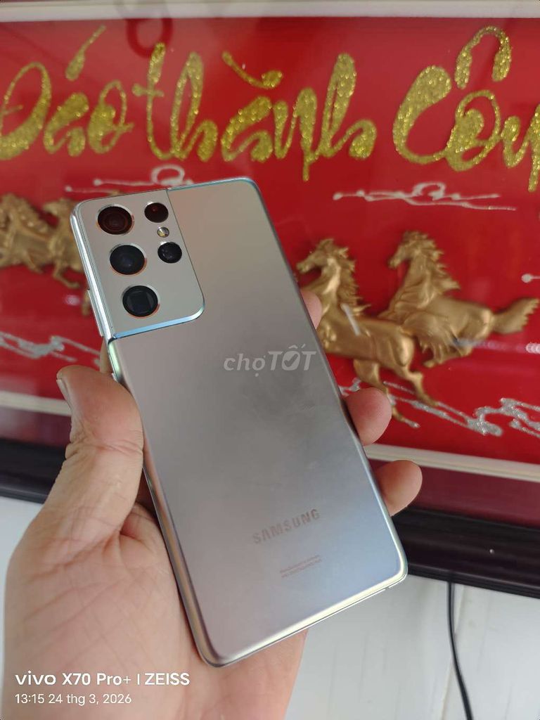 Samsung Galaxy S21 Ultra 5G 128GB Bạc. Mua bán Điện thoại tại Thành phố Biên Hòa Đồng Nai được đăng bởi Tùng phát  hình 1