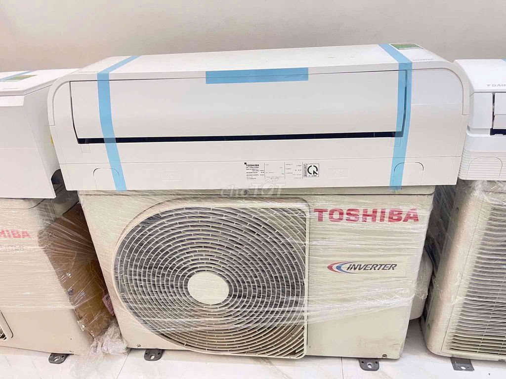 💥máy lạnh TOSHIBA 1,5hp INVETER đẹp mới giá mềm