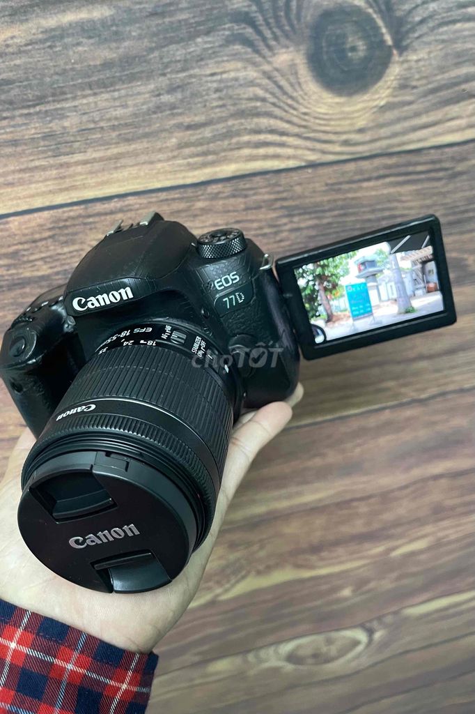 🔴 Bộ Canon 77D quay Vlog