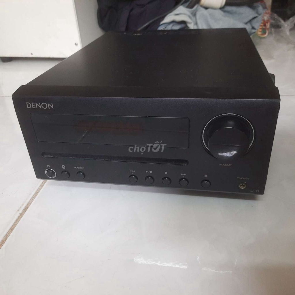 Đầu CD Ampli Denon DT-1 Đen. Mua bán Tivi, Âm thanh tại Quận 6 Tp Hồ Chí Minh được đăng bởi Nguyen hình 1
