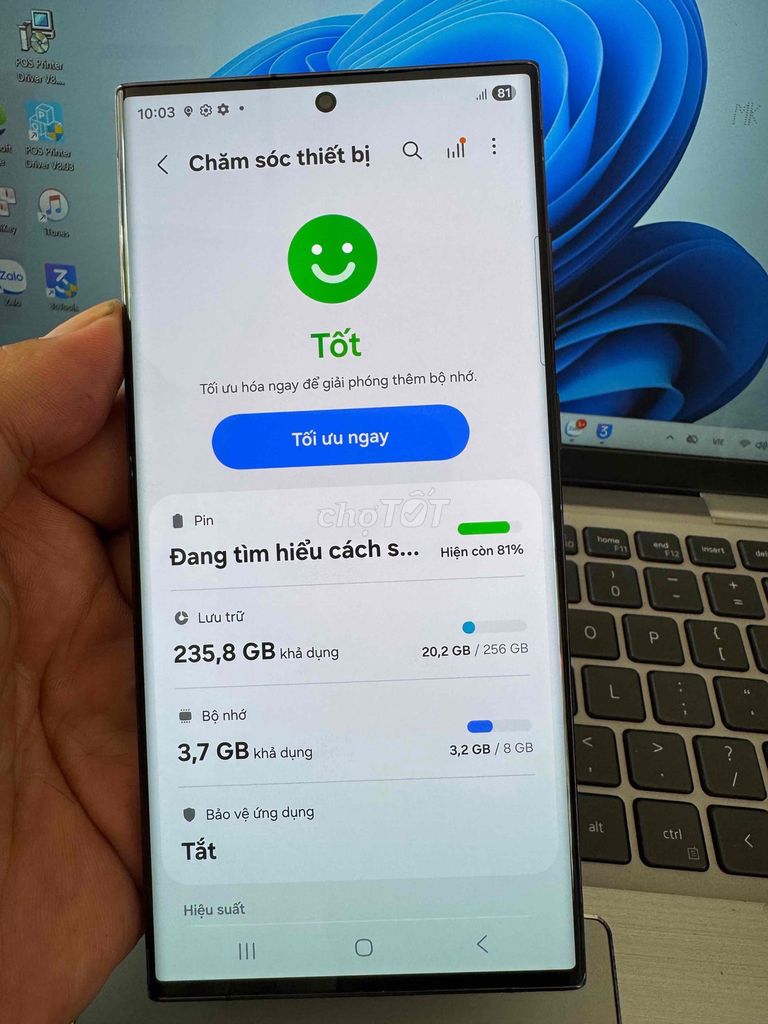 Samsung Galaxy S23 Ultra 256GB Đen VN/A. Mua bán Điện thoại tại Quận 6 Tp Hồ Chí Minh được đăng bởi QUỐC THIÊN BÁN GÓP 0 ĐỒNG  hình 1