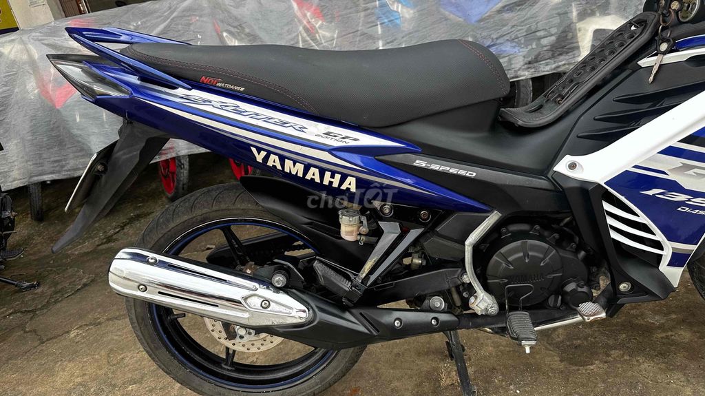 Exciter 135 xanh trắng 2012 ( hỗ trợ góp ). Mua bán Xe máy tại Huyện Chợ Mới An Giang được đăng bởi Cửa hàng xe Thiên Phước 2 hình 11