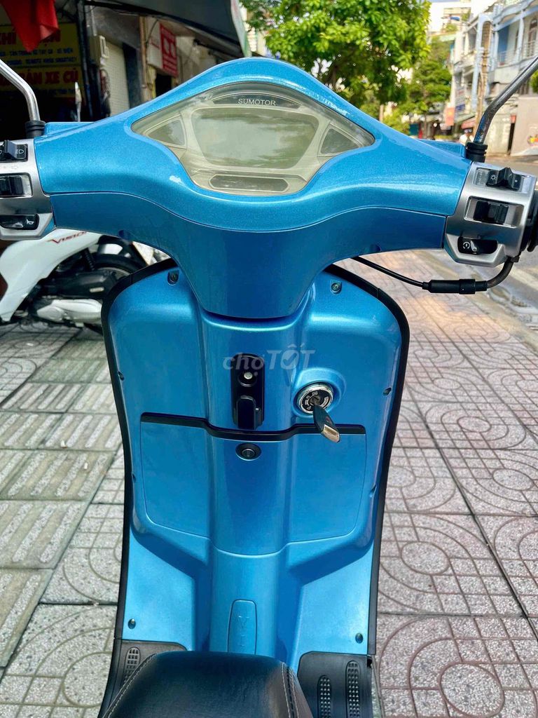 Скутер Halim Vespa Primavera 2022 синий 50cc