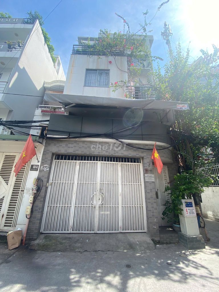 Bán nhà hẻm 451 Tô Hiến Thành,Q10. 3 lầu.250m2 sàn. Chỉ 17.8 tỷ