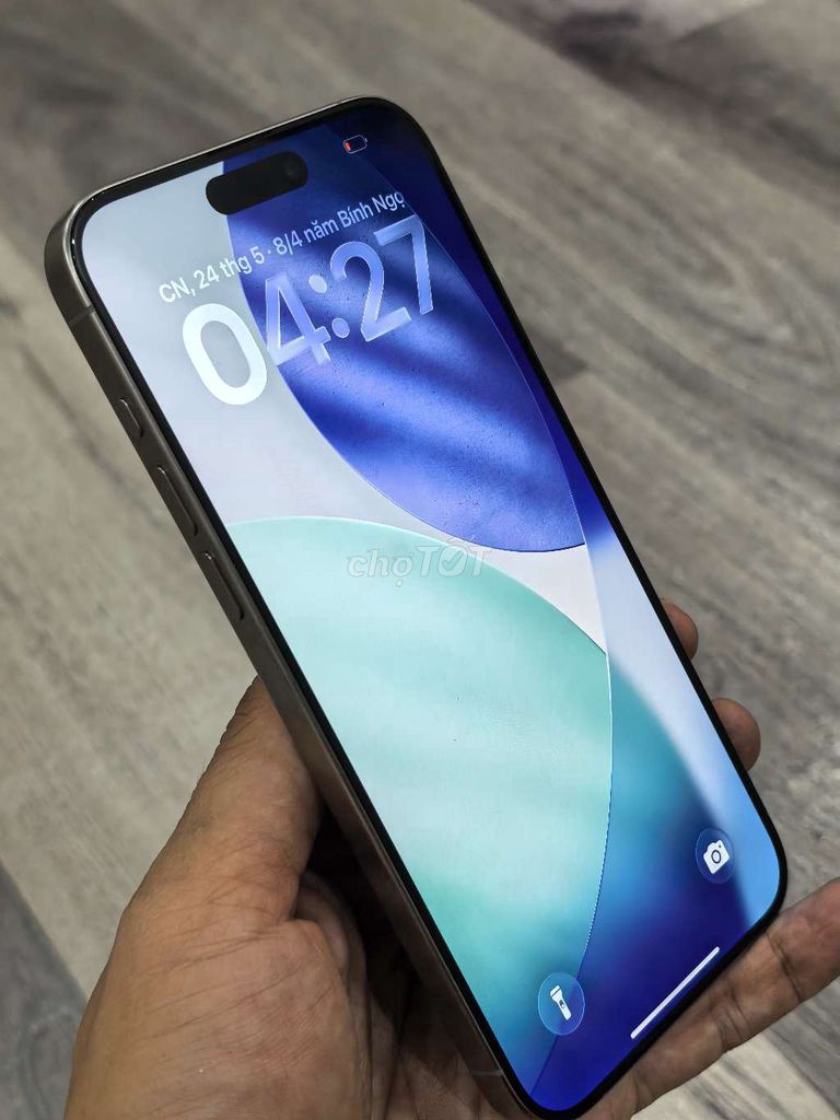 iPhone 15 Pro Max 256GB Xám Đã sử dụng. Mua bán Điện thoại tại Thành phố Vũng Tàu Bà Rịa - Vũng Tàu được đăng bởi Bevis  hình 1