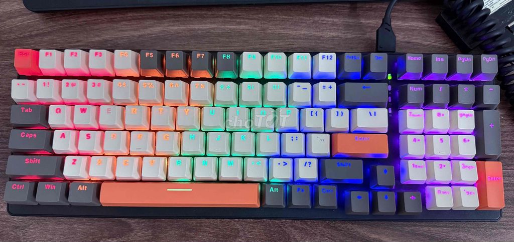 Bàn phím cơ ZIYOULANG K3 USB Đa sắc. Mua bán Phụ kiện (Màn hình, Chuột...) tại Thành phố Vĩnh Yên Vĩnh Phúc được đăng bởi Mạnh Phạm hình 1