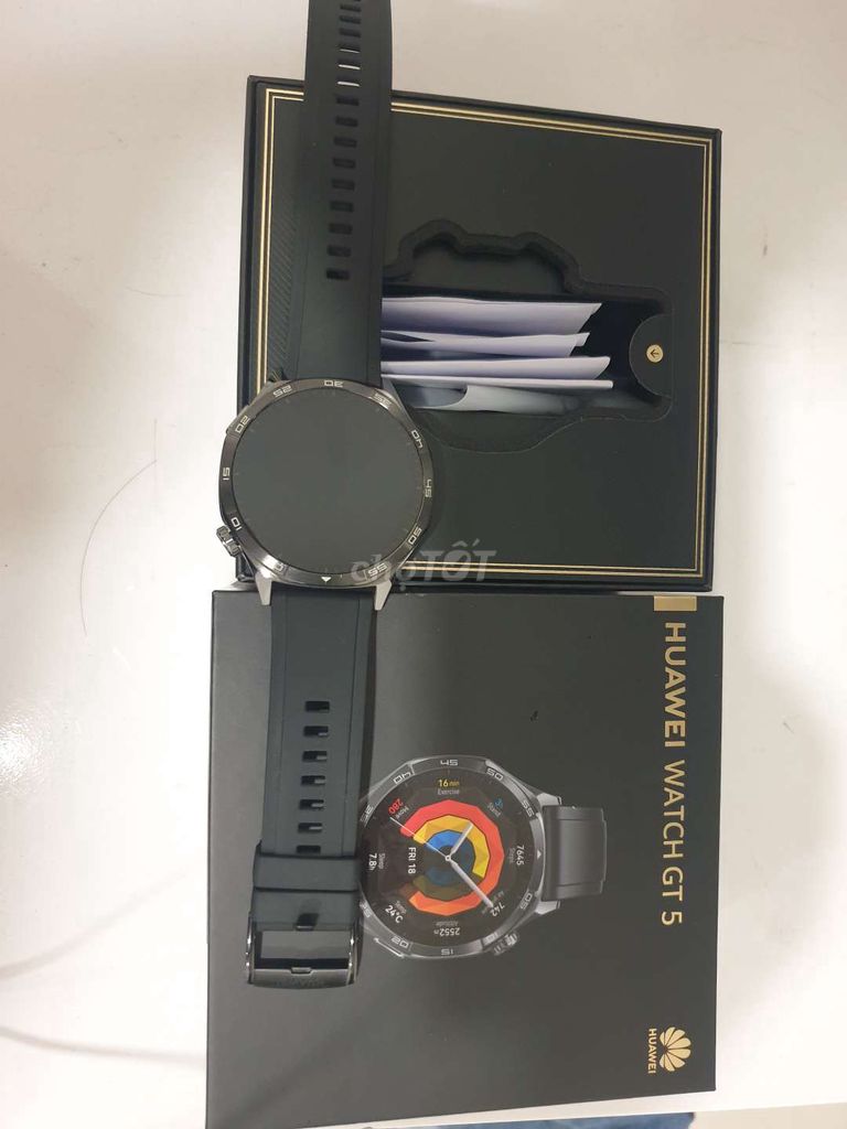 Thanh lý Huawei watch GT5 màu đen