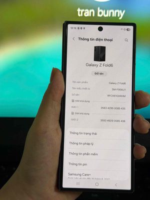 samsung zfold 6 1tb mỹ. Mua bán Điện thoại tại Quận Gò Vấp Tp Hồ Chí Minh được đăng bởi Bunny 