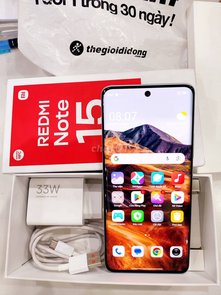 Xiaomi Redmi Note 15 5G 256GB Bạc. Mua bán Điện thoại tại Huyện Long Thành Đồng Nai được đăng bởi Dydu Hdhd hình 1