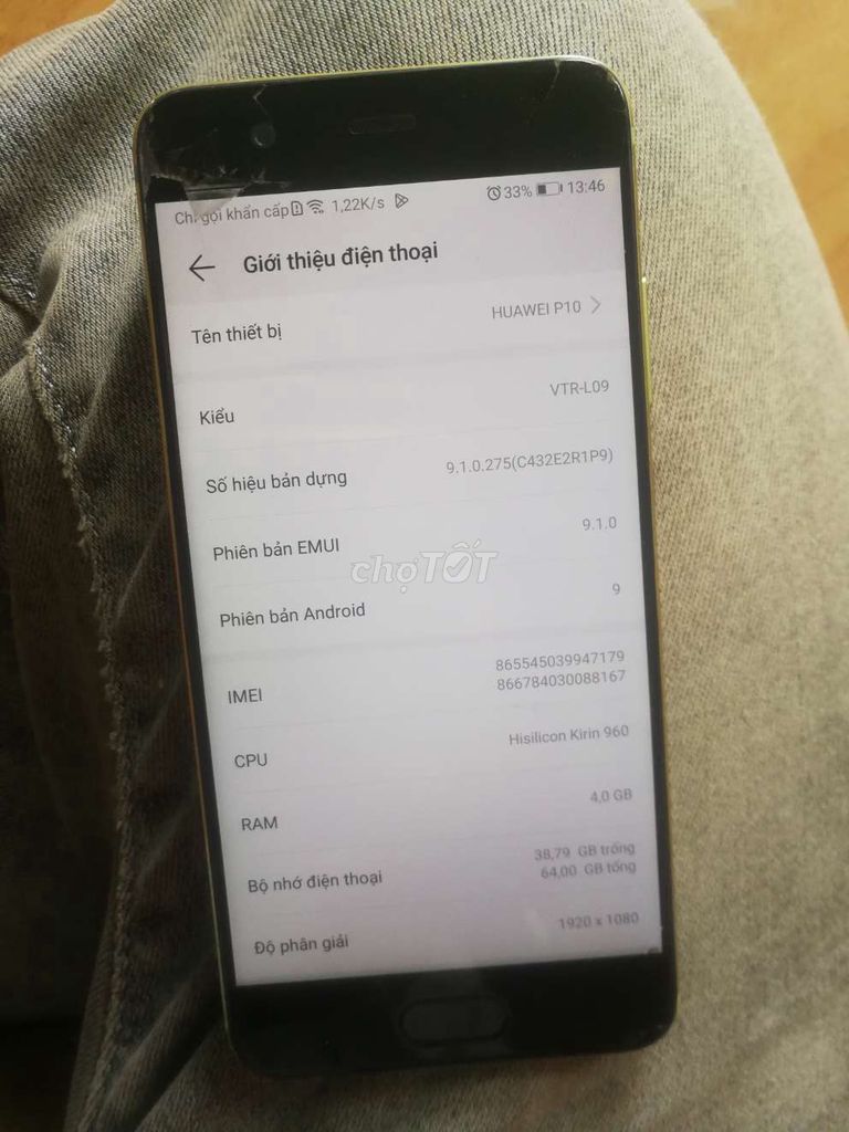 Huawei P10 64GB Xanh lá. Mua bán Điện thoại tại Huyện Hóc Môn Tp Hồ Chí Minh được đăng bởi thạch hình 1