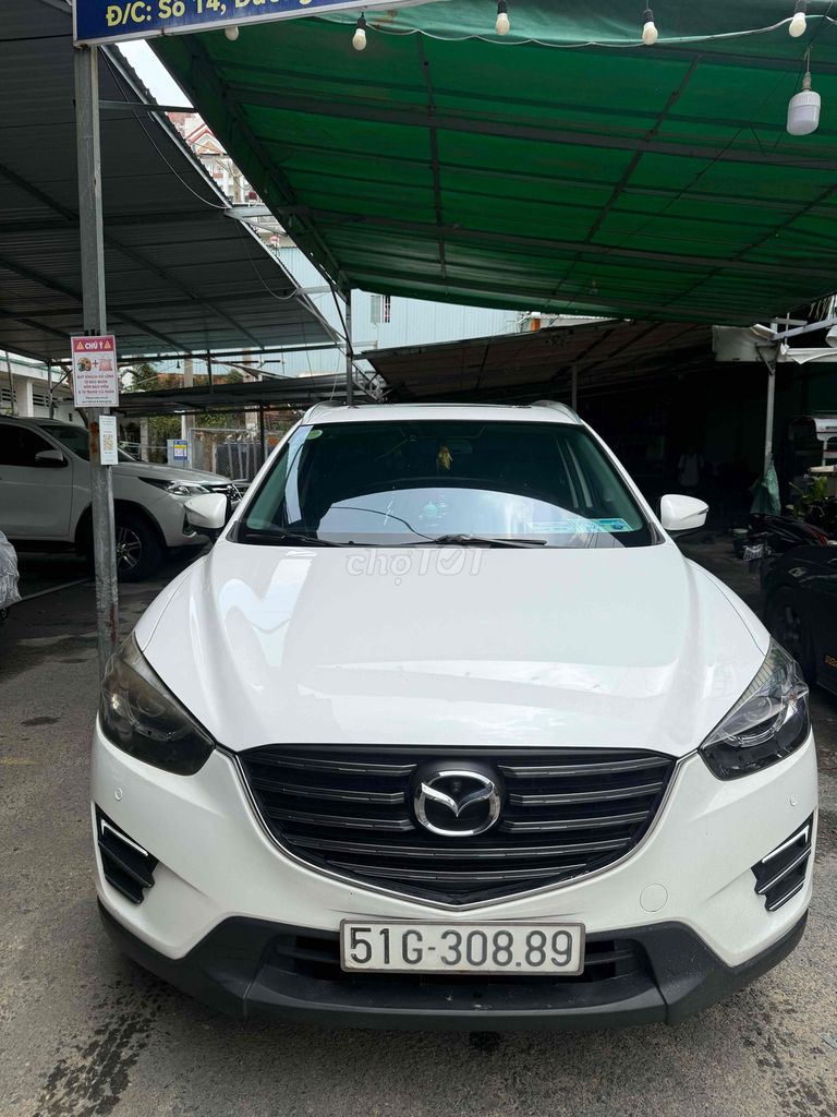 Mazda CX5 2.5L 2016 белая 110 000 км
