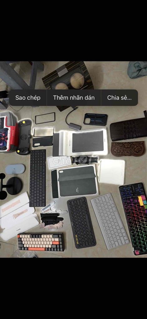 bàn phím led sạc không dây ốp Apple samsung. Mua bán Phụ kiện (Màn hình, Chuột...) tại Quận Tân Phú Tp Hồ Chí Minh được đăng bởi Trương Hiệp hình 1