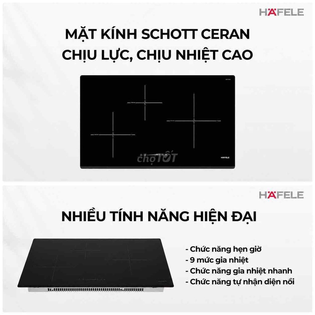 Bếp từ Hafele HC-I773D Đen Schott Ceran. Mua bán Bếp, lò, đồ điện nhà bếp tại Quận Thanh Khê Đà Nẵng được đăng bởi Xưởng sx nội thất nhựa ĐL và gỗ cn TST số 1 tại ĐN hình 1