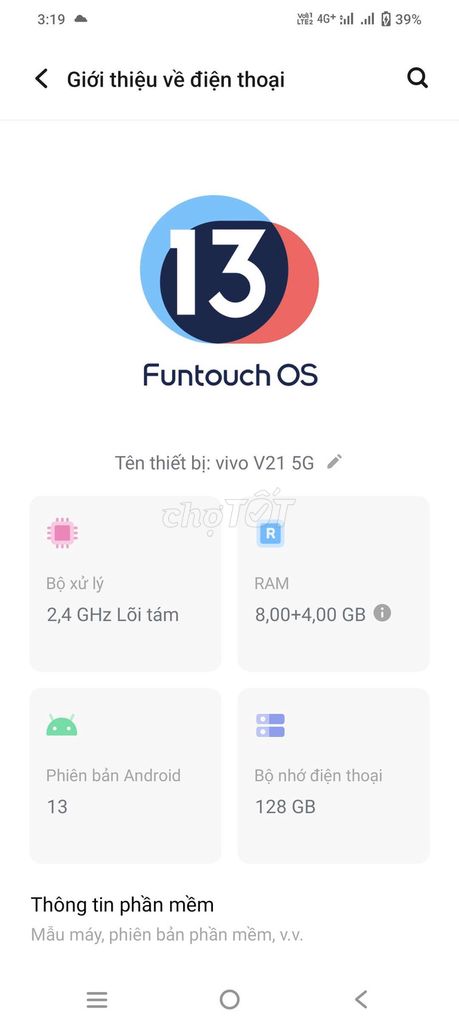 Vivo V21 5G 128GB. Mua bán Điện thoại tại Thành phố Qui Nhơn Bình Định được đăng bởi Người Âm Phủ Ngàyngủđêmbay hình 1