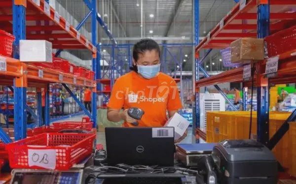 Tuyển 50 nhân viên KHO cố định tại SHOPEE CỦ CHI