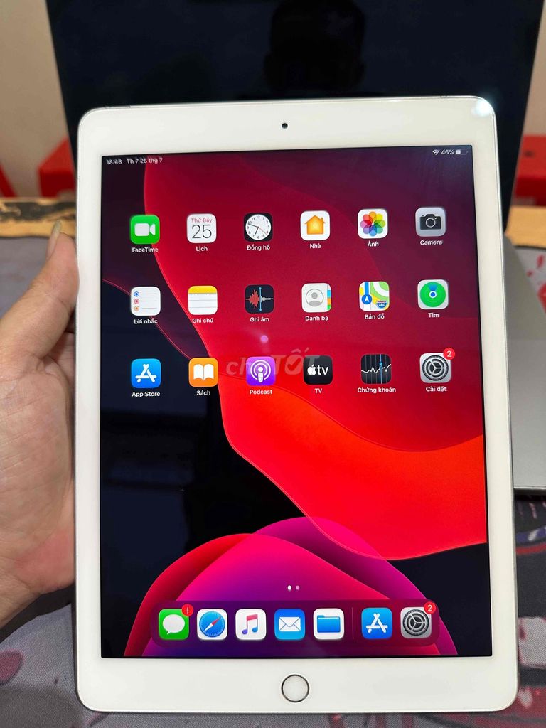 Apple iPad Air 2 4G Wifi Bạc Đã sử dụng. Mua bán Máy tính bảng tại Quận Đống Đa Hà Nội được đăng bởi Nam Đường Láng hình 1