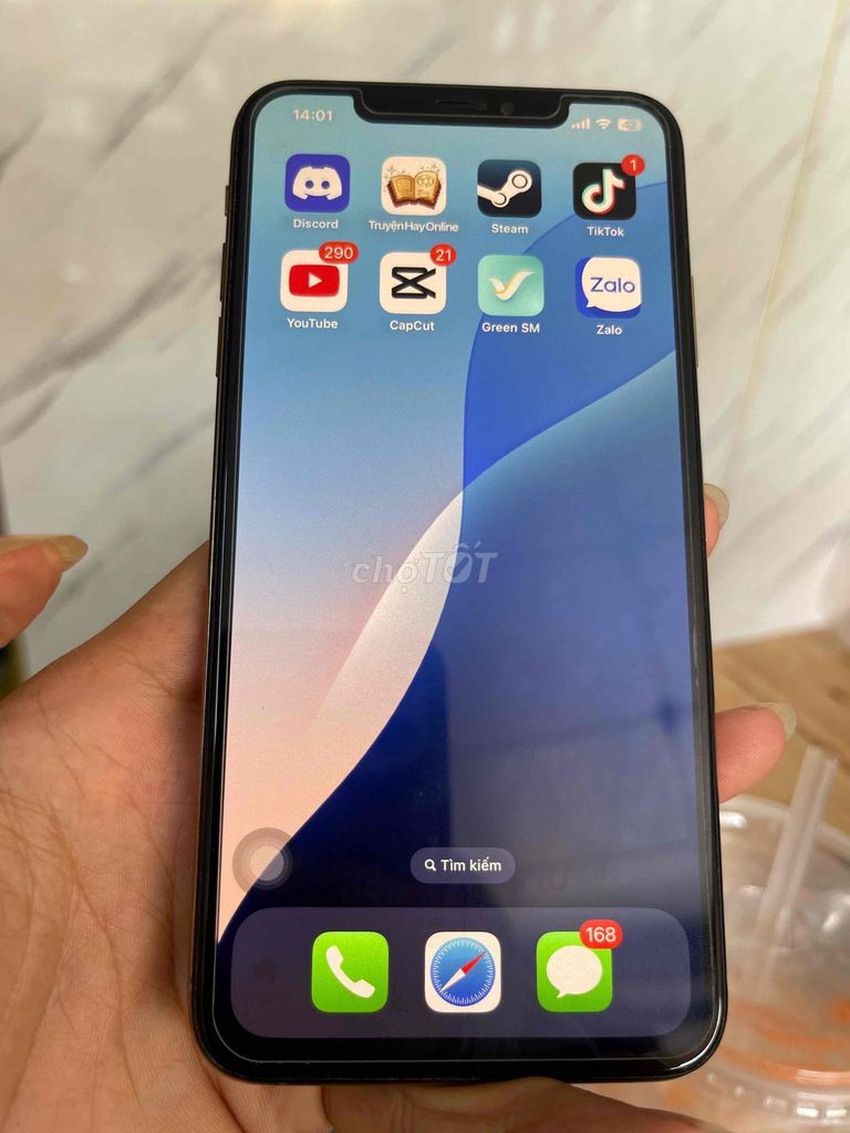 Apple iPhone Xs Max 64GB Vàng Ám Face ID Sim OK. Mua bán Điện thoại tại Quận 12 Tp Hồ Chí Minh được đăng bởi Nguyễn Cao Cường hình 1